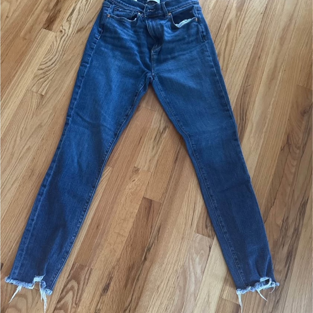 LOFT Dark Blue Skinny Jeans